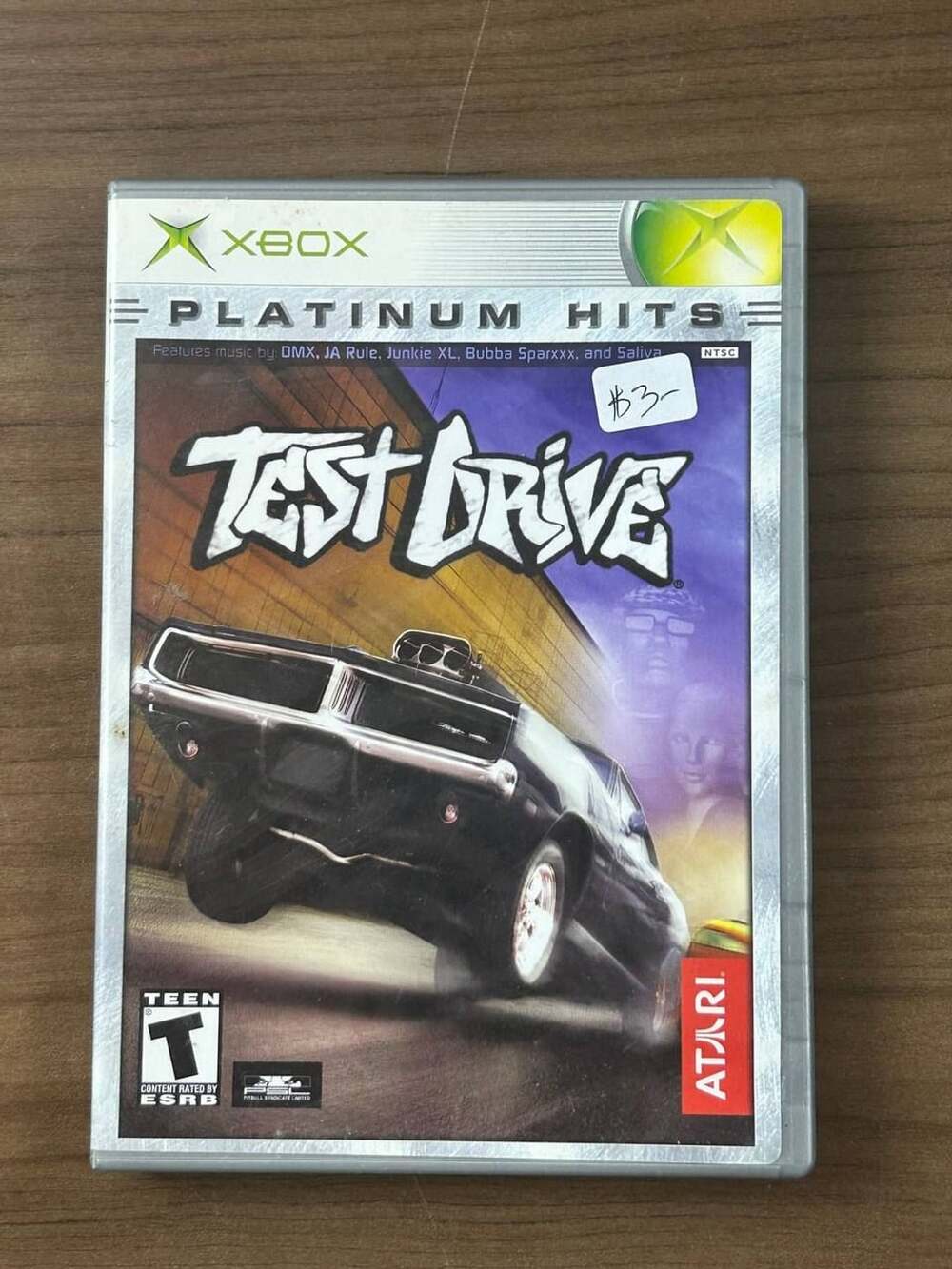 Test Drive Platinum Hits Original Xbox 2002 Complete w/ Manual Atari CIB